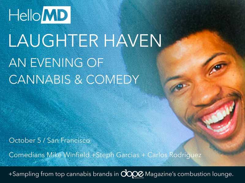 HelloMD's Laughter Haven: An Evening of Cannabis & Comedy