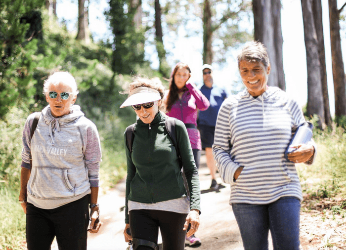 Hiking before the Dosist sound bath