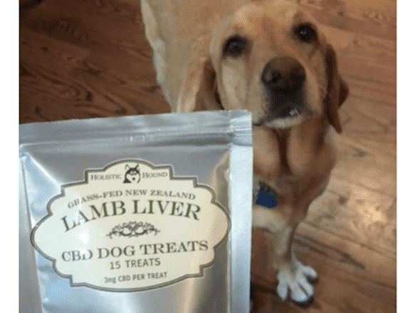 Holistic Hounds CBD lamb dog treats