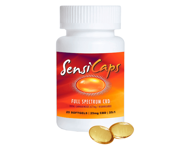 Sensi Caps CBD Softgels