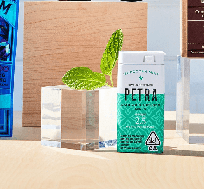 The Kiva Petra Mint is an exceptional microdose and helps many people sleep better at night!