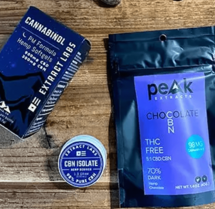 Peak Extracts offers a CBN chocolate