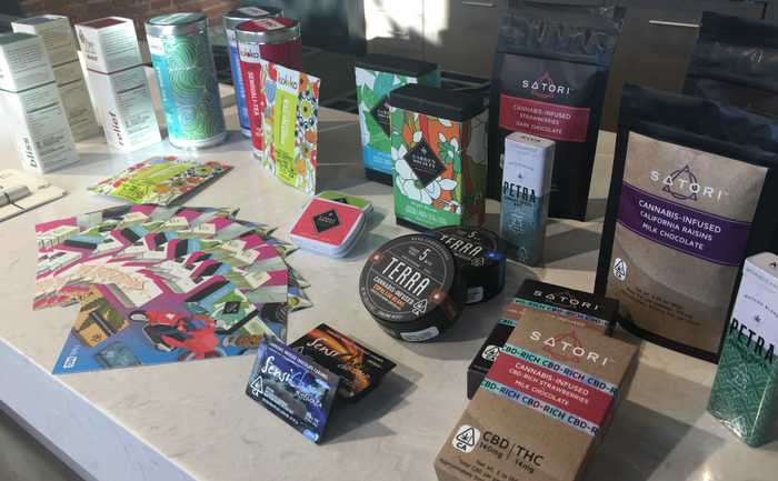 Cannabis products sold in the HelloMD store